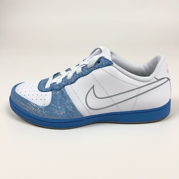 Nike Legend S/S Metallic Blue Retro Shoe 317556101 - Picture 5 of 8